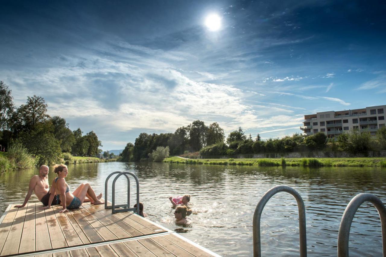 Rezidence Malse - Unikatni Apartmany Na Vode Ceske Budejovice Bagian luar foto